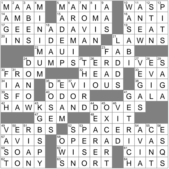 Crossword wordmint