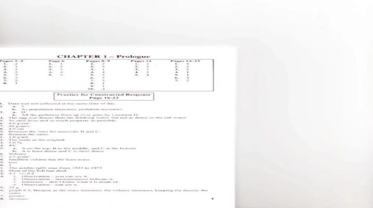 Upco living environment answer key