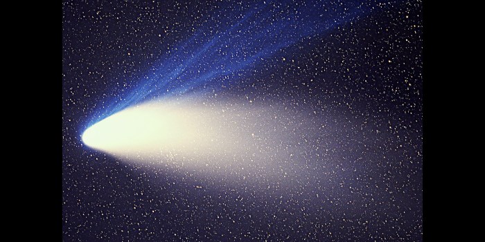 Comets with extremely elliptical orbits like hyakutake and hale bopp