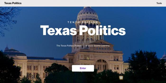 Texas politics ideal and reality 14th edition